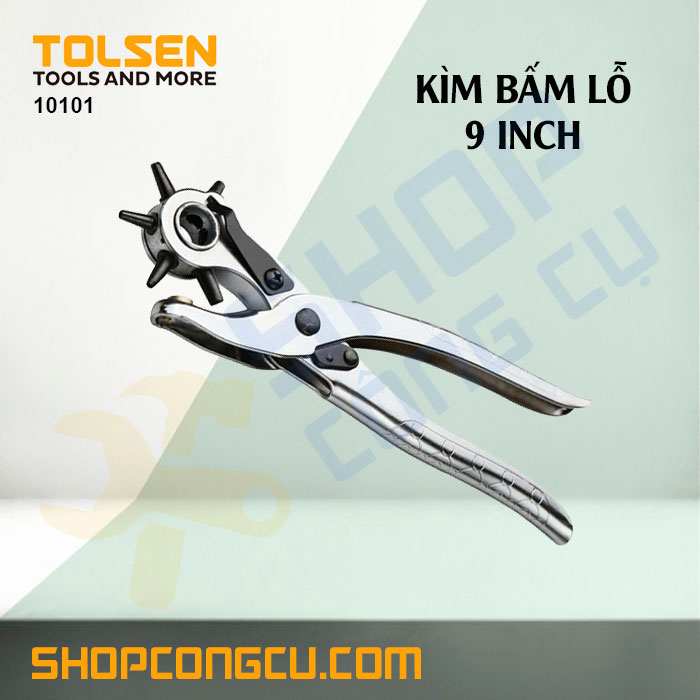 Kìm bấm lỗ 9 inch tolsen 10101