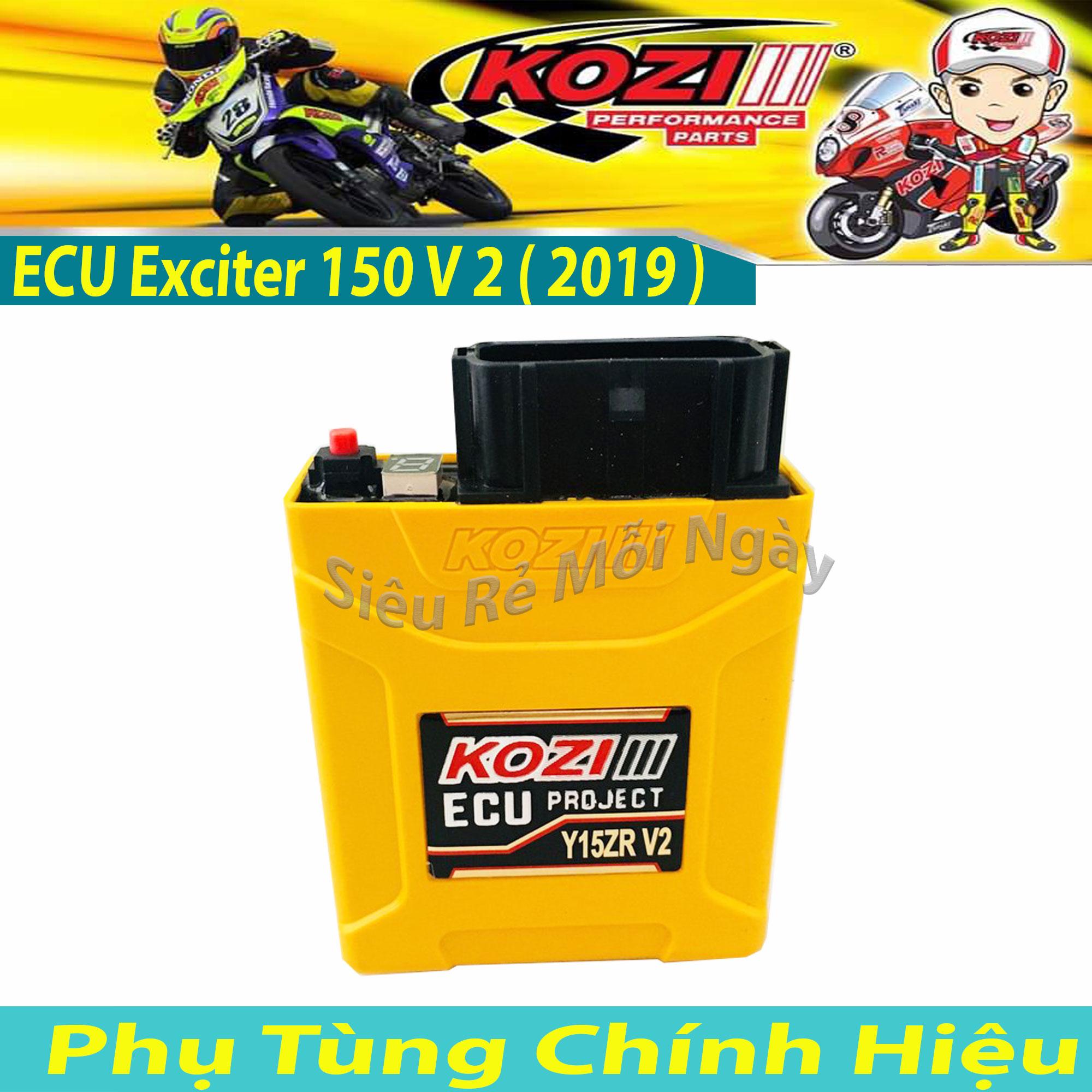 [HCM]ECU KOZI V2 Độ Mở Tua 8 Map Chỉnh Yamaha Exciter 150cc 2019