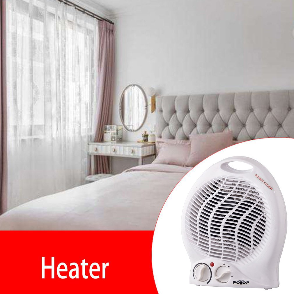 Máy sưởi di động từ Máy sưởi điều chỉnh nhiệt độ máy sưởi bàn sàn máy sưởi 2000W 2 thiết lập nhiệt từ máy sưởi nhỏ giọt