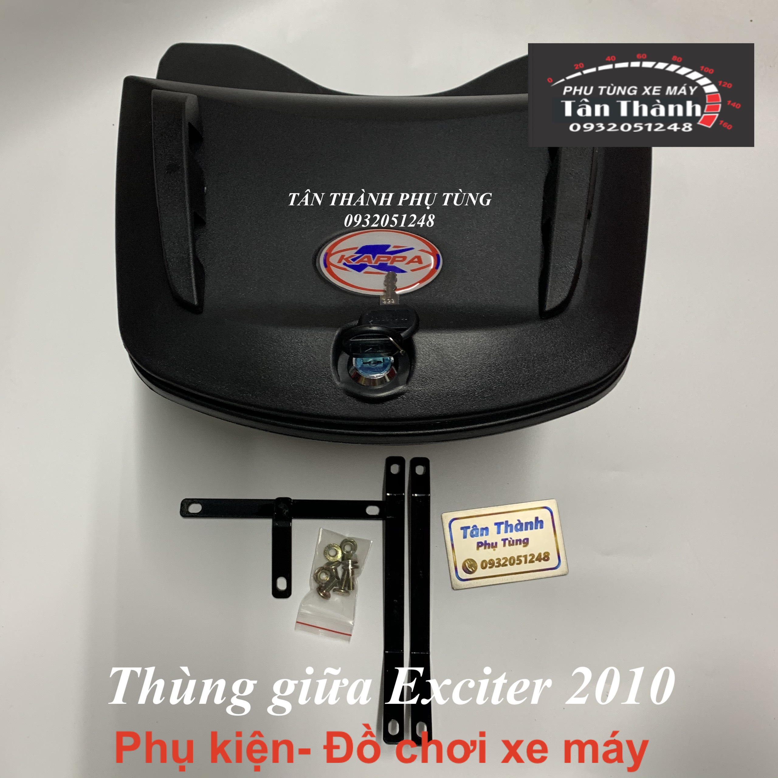 Thùng giữa nhựa exciter 2010 kappa kèm bass ốc