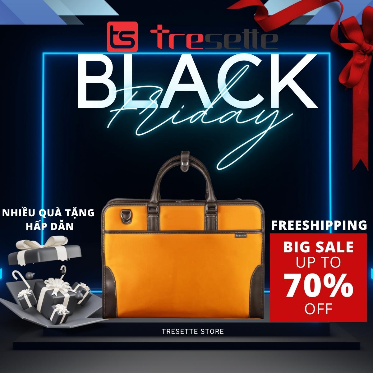 Freeship toàn quốc cặp xách laptop tresette cao cấp nhập khẩu hàn quốc 5c22 cao cấp