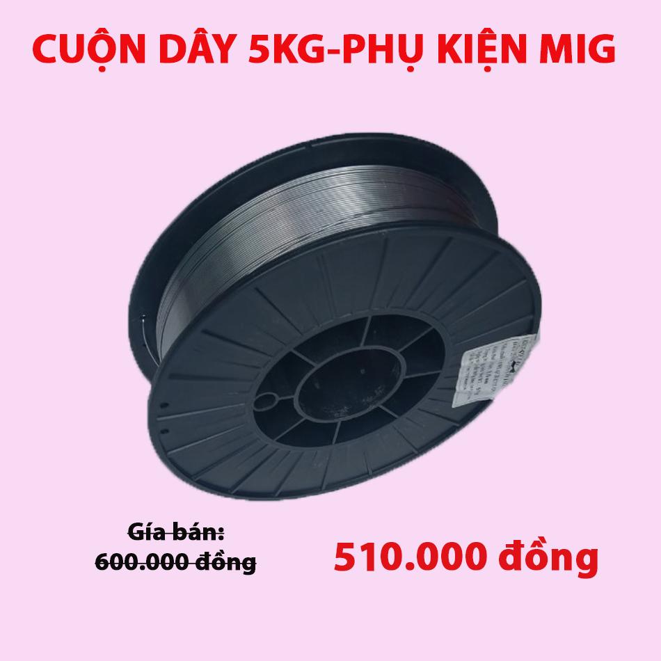 Dây hàn mig, Cuộn dây, cuon day không dùng khí-phụ kiện máy hàn mig