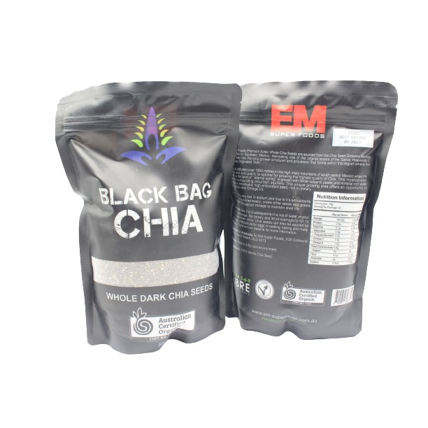 Hạt chia Úc Black Bag Chia gói 500g
