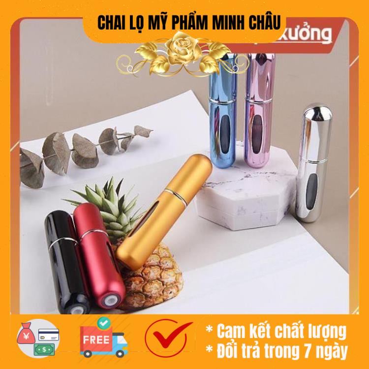 Chai lọ chiết nước hoa tự động 5ml/8ml / chai lọ chiết mỹ phẩm