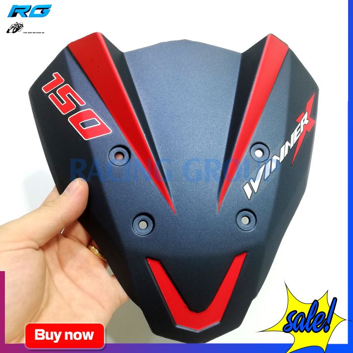 [HCM]Mão Winner X Mẫu Sừng Và Các Loại Ốc Đi Kèm - Màu Đen Nhám