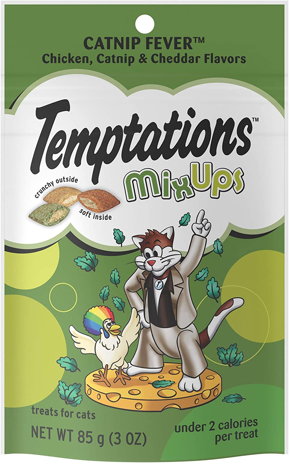 Bánh thưởng temptations - fever catnip flavor 85gr