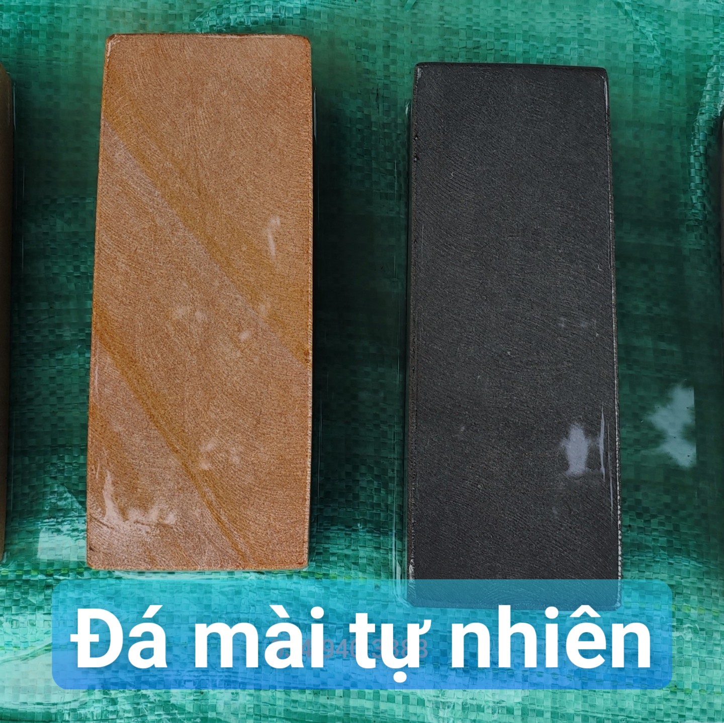 Đá mài dao, đá mài bùn tự nhiên của tây bắc mài dao, kéo, đục siêu sắc bén cạo được lông chân độ nhám 500, 2000grit