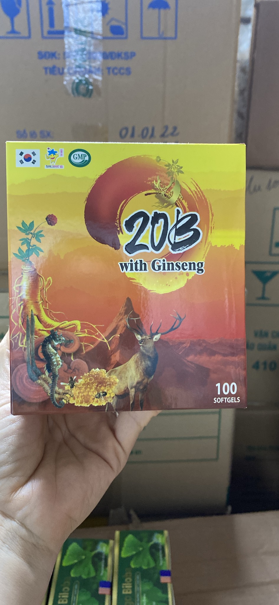 20B with Ginseng - Vitamin bồi bổ cơ thể, tăng cường đề kháng