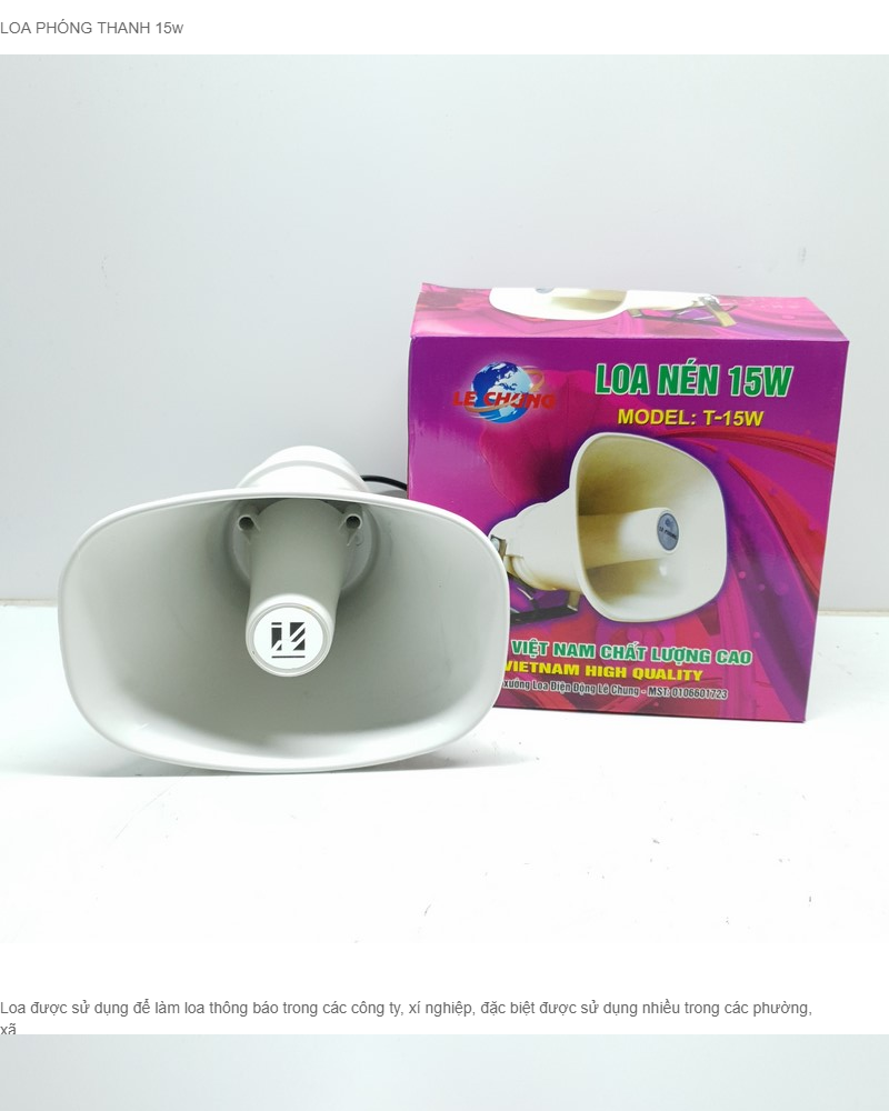 Loa Nén 15W – Loa Phóng Thanh 15 W - 15W