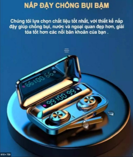 Tai nghe amoi f9-10 -tai nghe bluetooth 5.0 -tai nghe bluetooth nhét tai không dây - tai nghe bluetooth giá rẻ -tai nghe bluetooth nghe nhạc hay giá rẻ -tai nghe bluetooth dành cho các dòng điện thoại samsung, oppo, iphone, ipad, ...