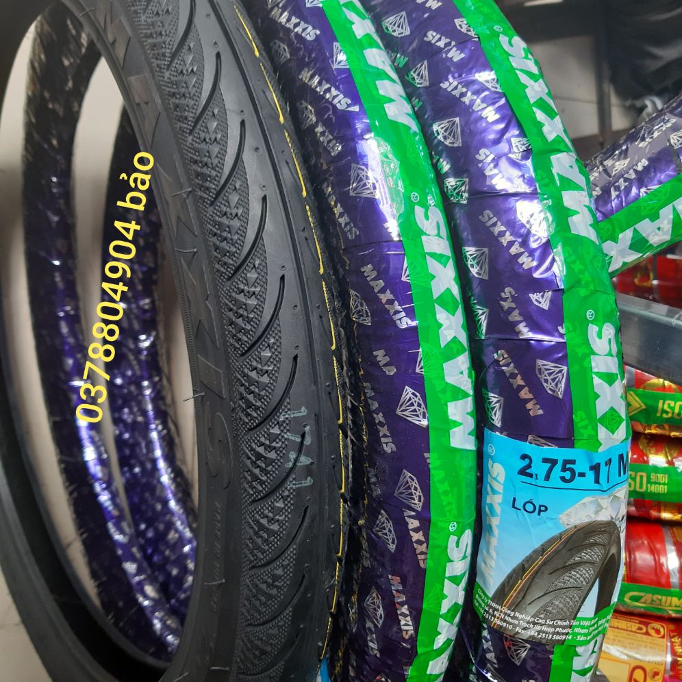 Vỏ MAXXIS trước 250 sau 275 gai kim cương ( VỎ SÀI RUỘT)