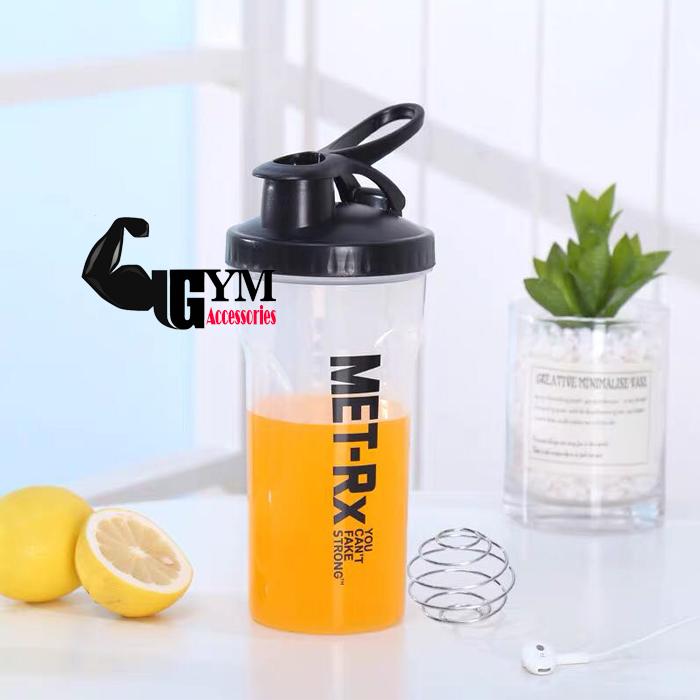 Bình nước bình lắc thể thao shake bottle Met-RX