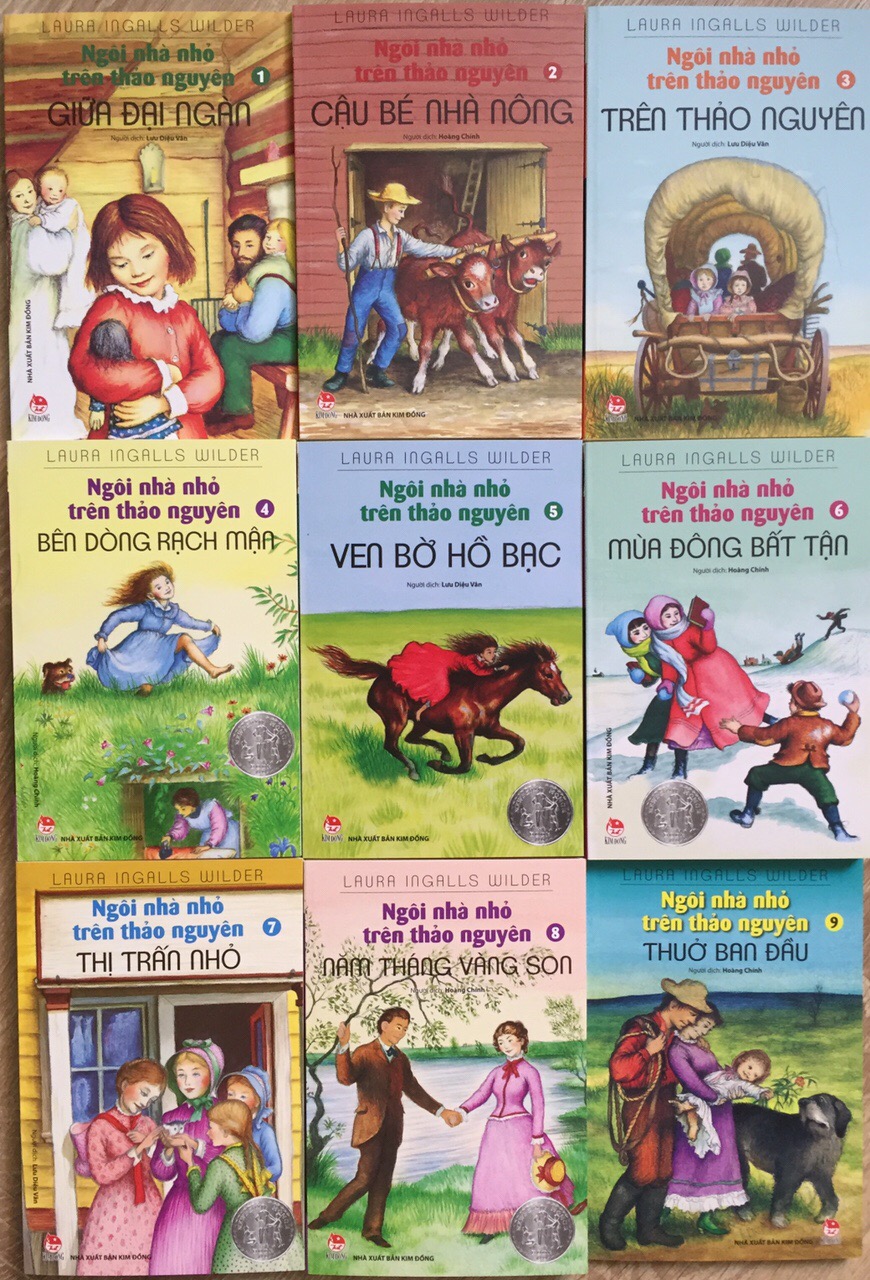 Sách - Ngôi Nhà Nhỏ Trên Thảo Nguyên - Trọn bộ 9 tập