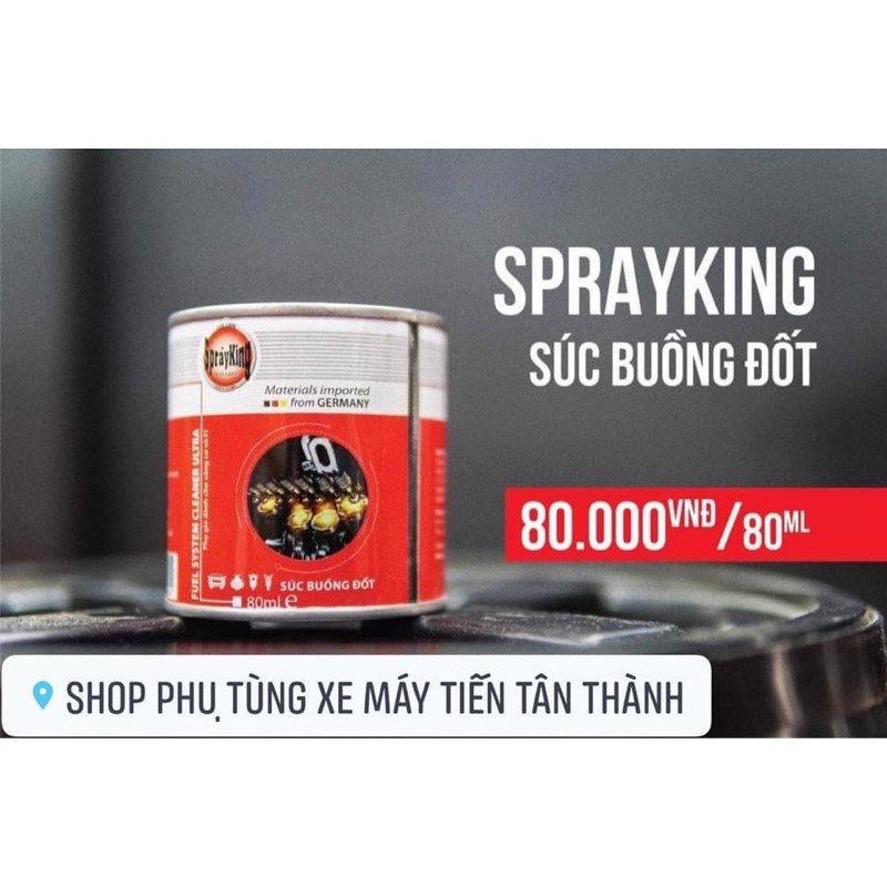 [HCM]VỆ SINH XÚC BUỒNG ĐỐT OTO XE MÁY SPRAYKING3