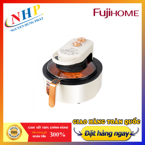 Nồi chiên Halogen nhập khẩu FUJIHOME AG6 -  Công suất 1350w tiết kiệm điện năng