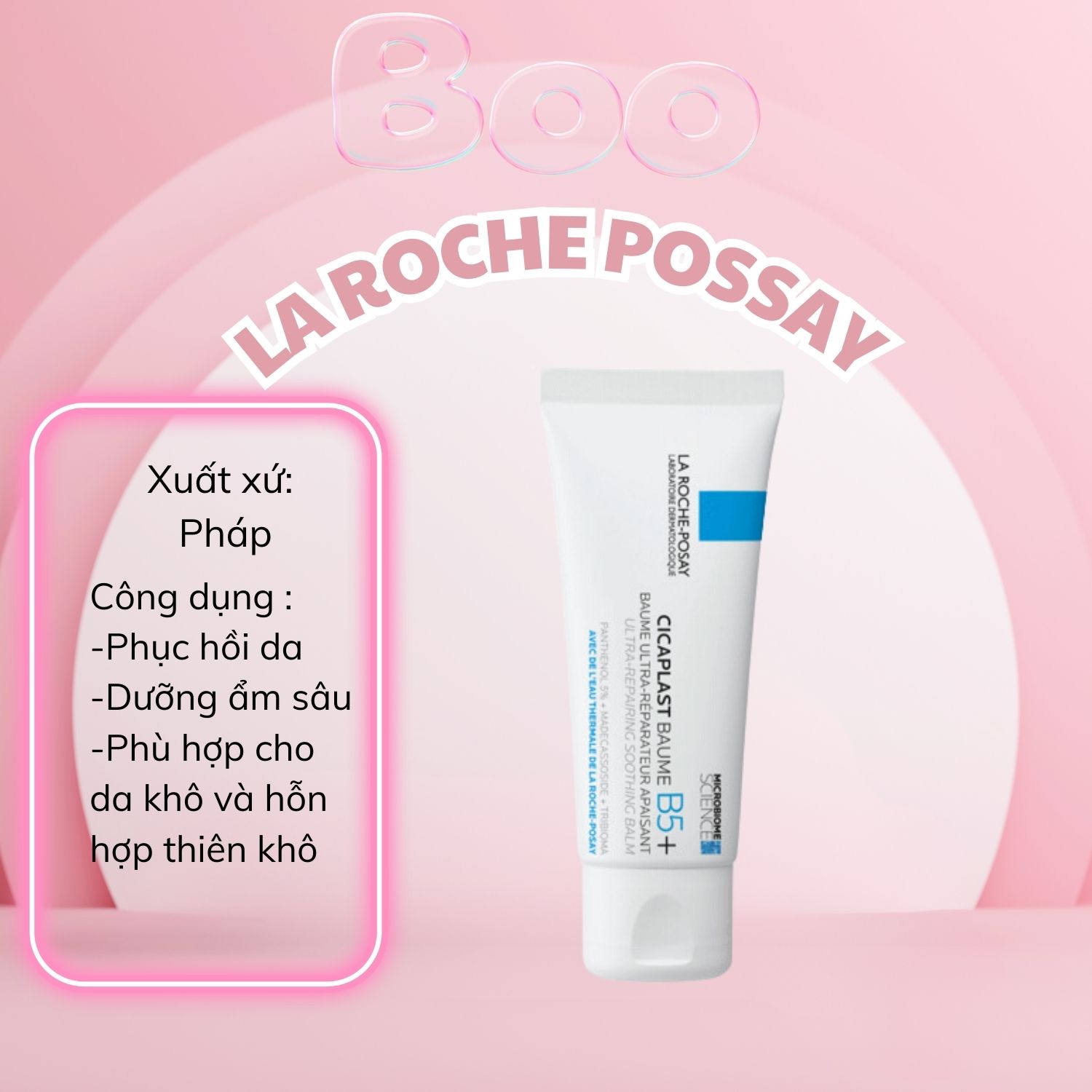 [HCM]KEM DƯỠNG LA ROCHE – POSAY CICAPLAST BAUME B5+