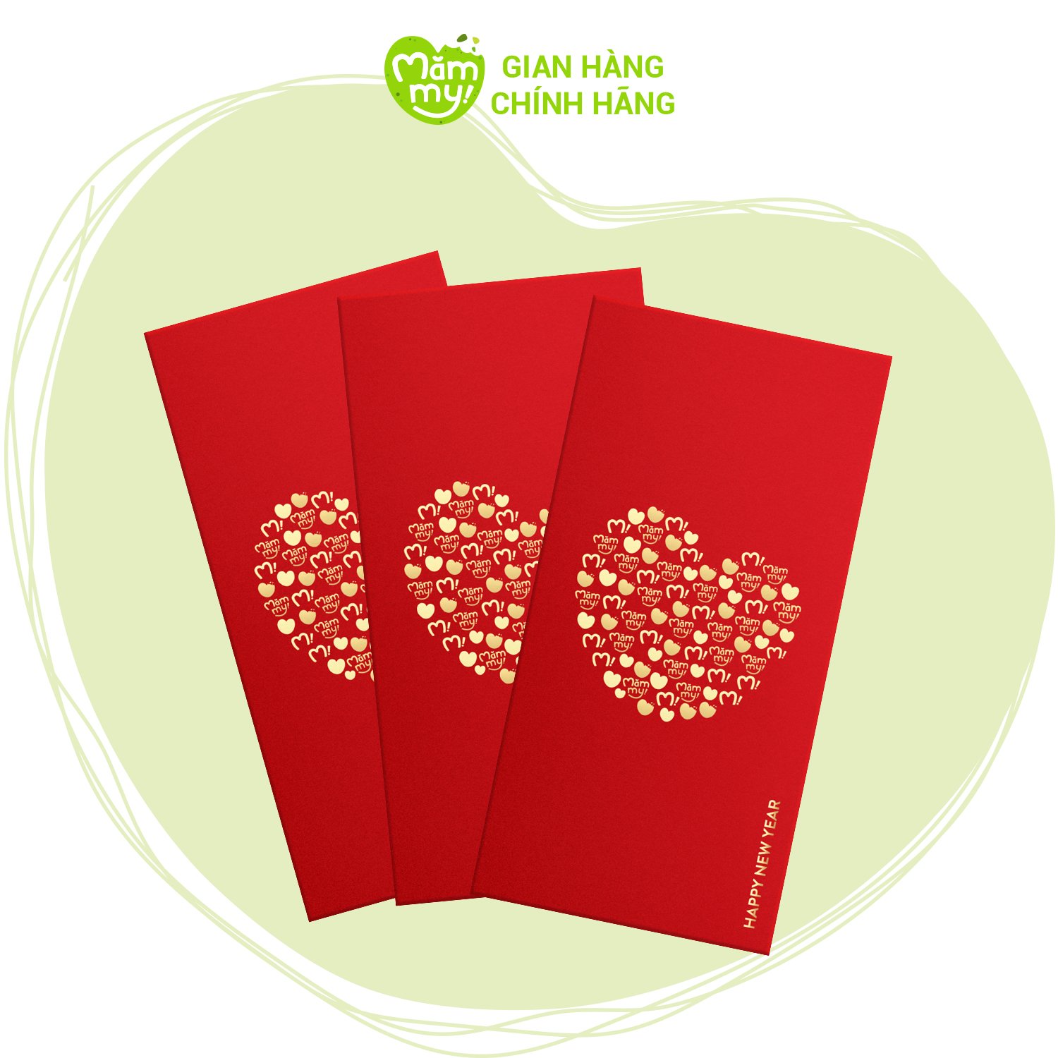 Combo 3 bao lì xì mămmy tết quý mão 2023