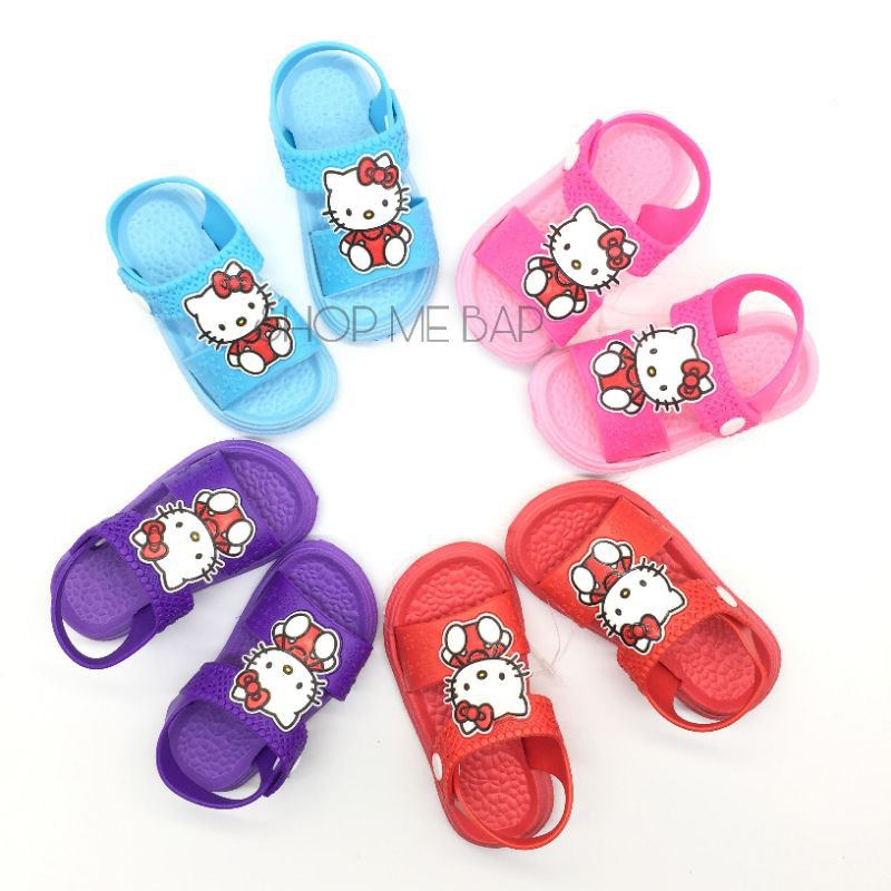 Sandal Tập Đi Chống Trượt Siêu Nhẹ Helokitty Siêu Đáng Yêu Cho Bé