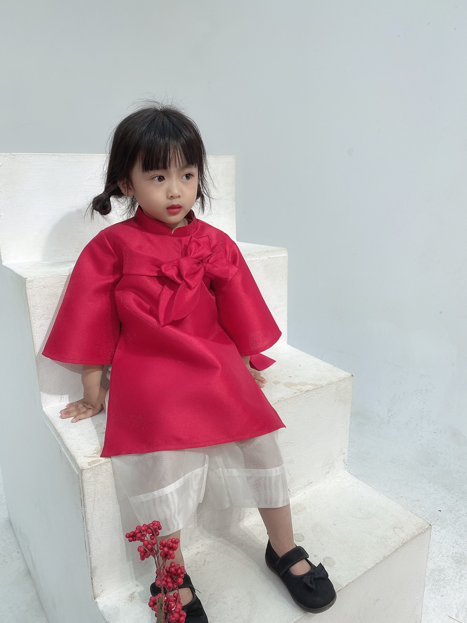 Áo dài, áo dài cách tân, áo cho bé đi tiệc, bộ đồ cho bé
