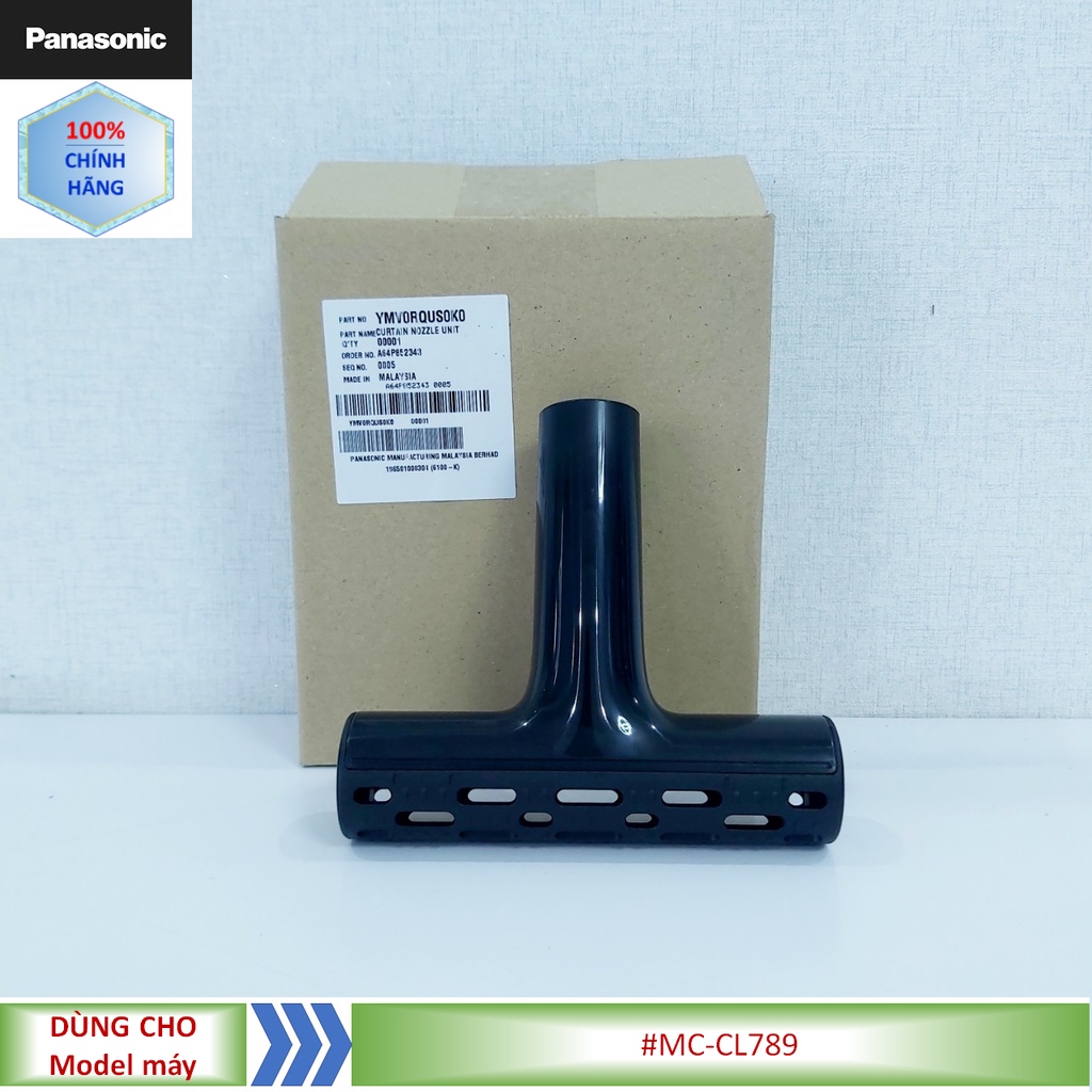 Phụ kiện đầu hút rèm máy hút bụi panasonic model mc-cl789// mc-cl789rn49