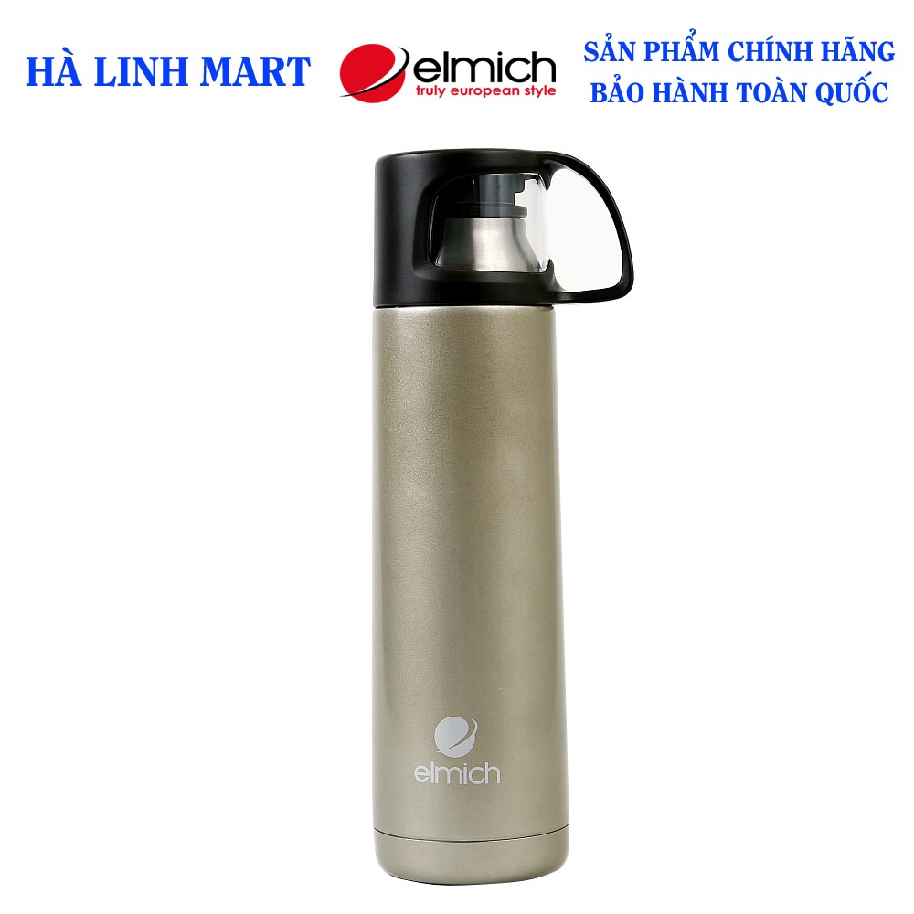 Bình giữ nhiệt inox 304 elmich el2968 - chai nước giữ nhiệt dung tích 500ml - 2242968