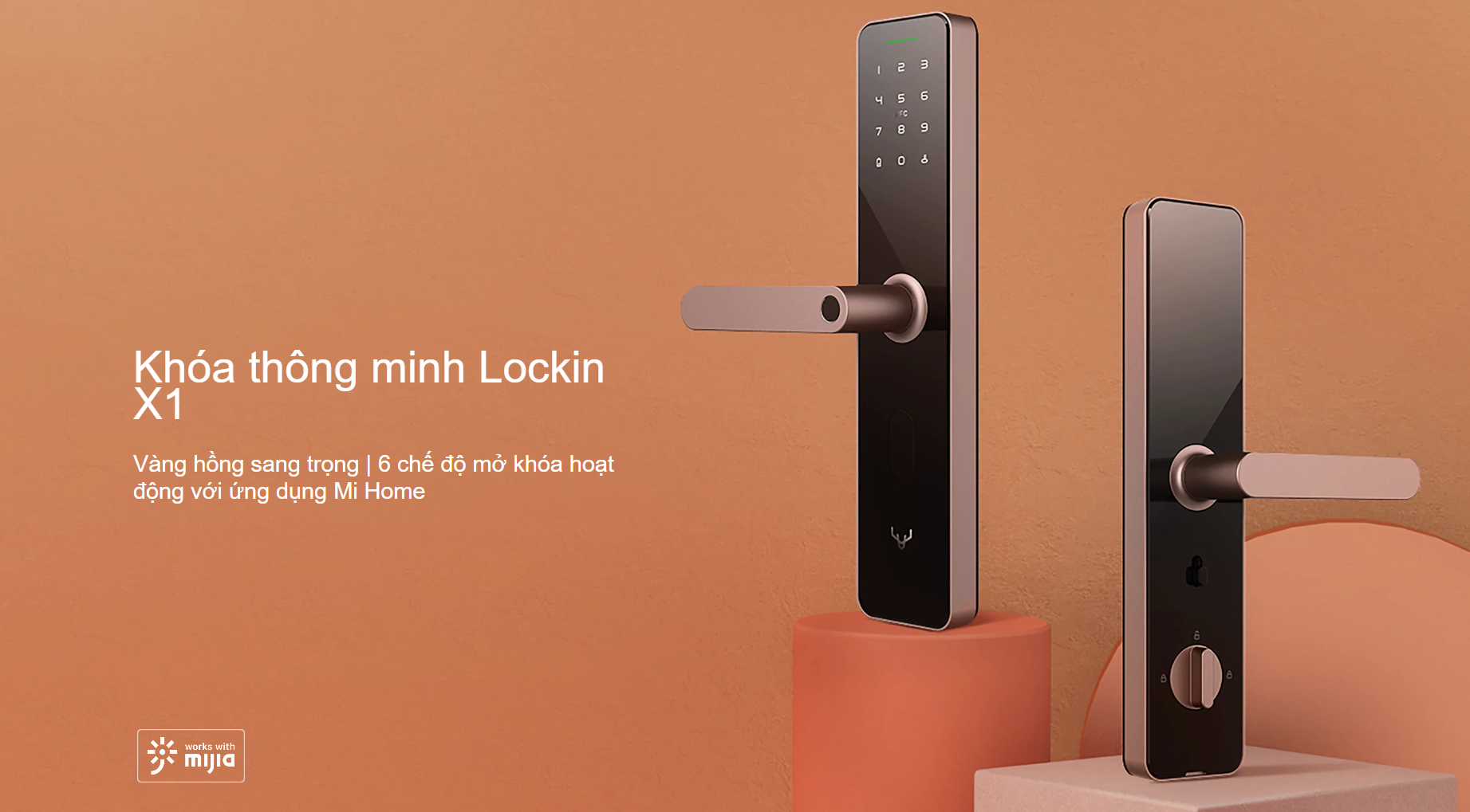 Khóa Cửa Thông Minh Xiaomi Lockin X1 - Bản Quốc Tế