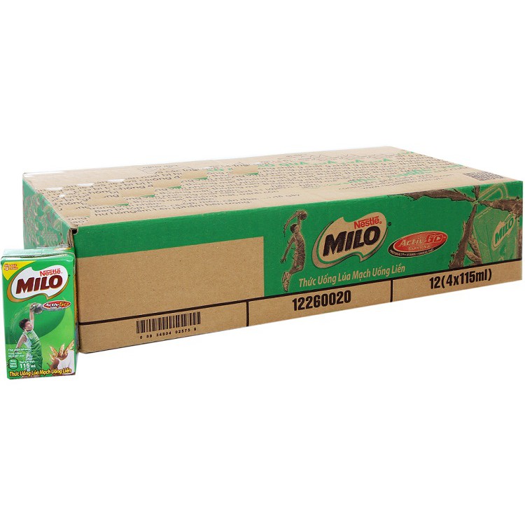 Thùng sữa Milo Nestlé hộp 115ml , sản phẩm tốt, chất lượng cao, cam kết như hình, độ bền cao, xin vui lòng inbox shop để được tư vấn thêm về thông tin