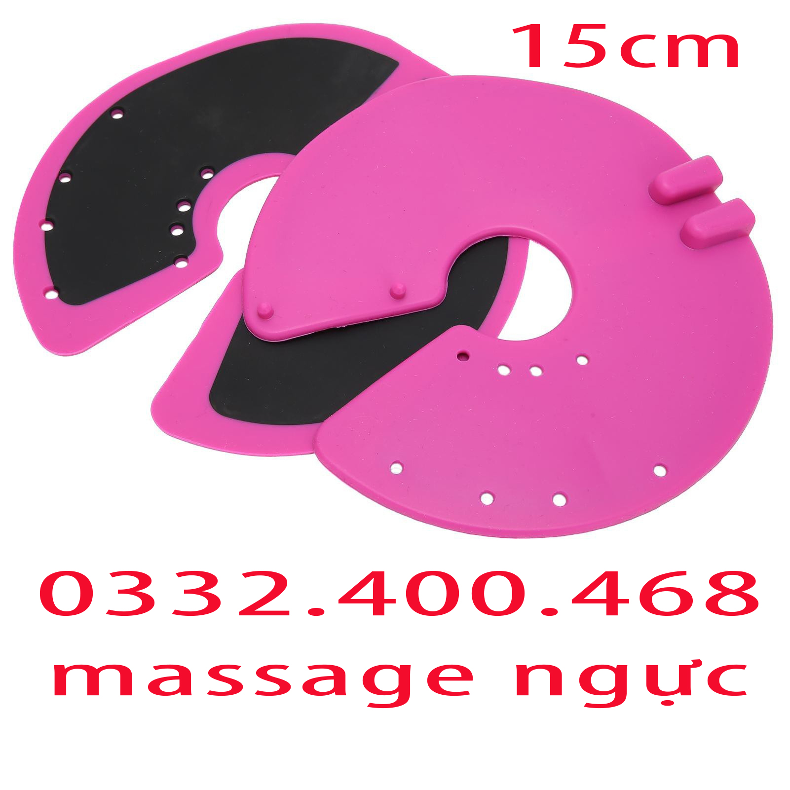 Cặp miếng dán điện xung massage ngực