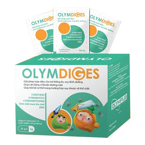 Cốm olymdiges gold cải thiện biếng ăn suy dinh dưỡng, giúp trẻ ăn ngon, hệ tiêu hóa khỏe mạnh