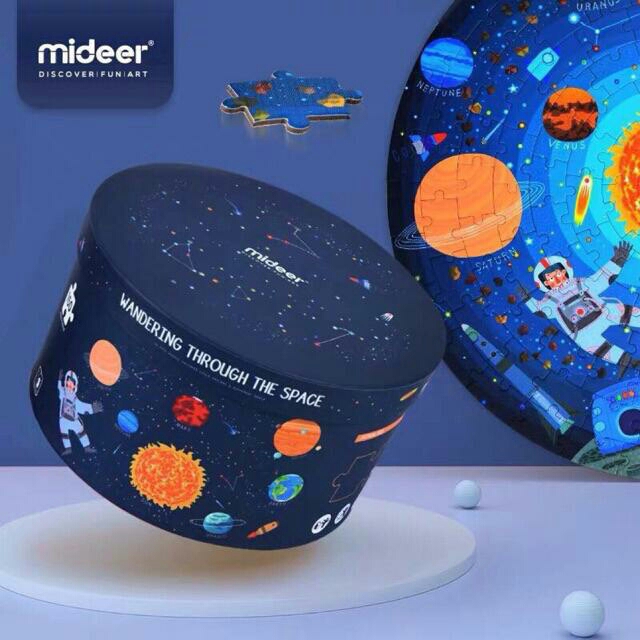 Bộ xếp hình Mideer Wandering through the space 150 miếng dành cho trẻ từ 5 tuổi