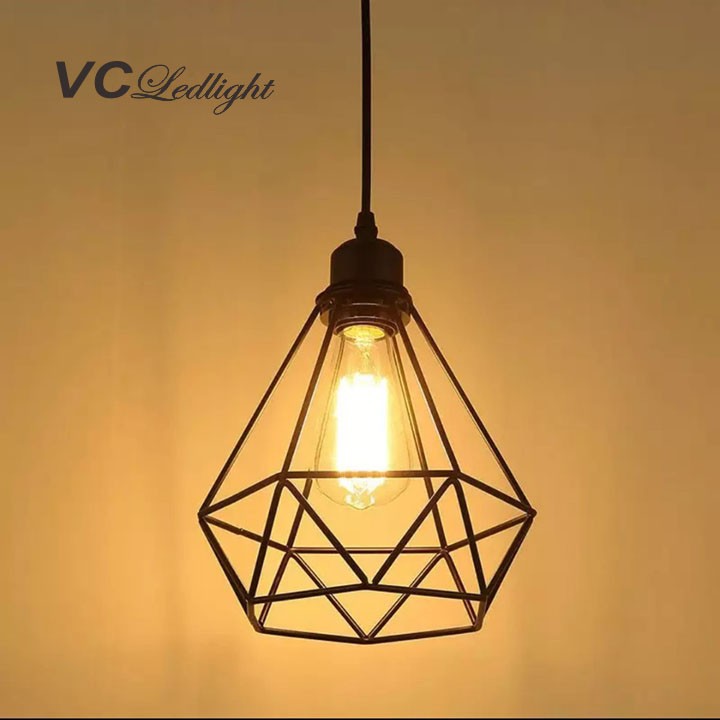 Đèn thả trần kim cương