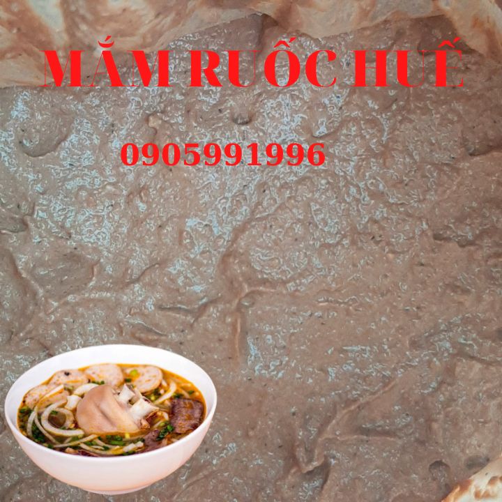 1 kg mắm ruốc huế nấu bún bò - npp phương quân
