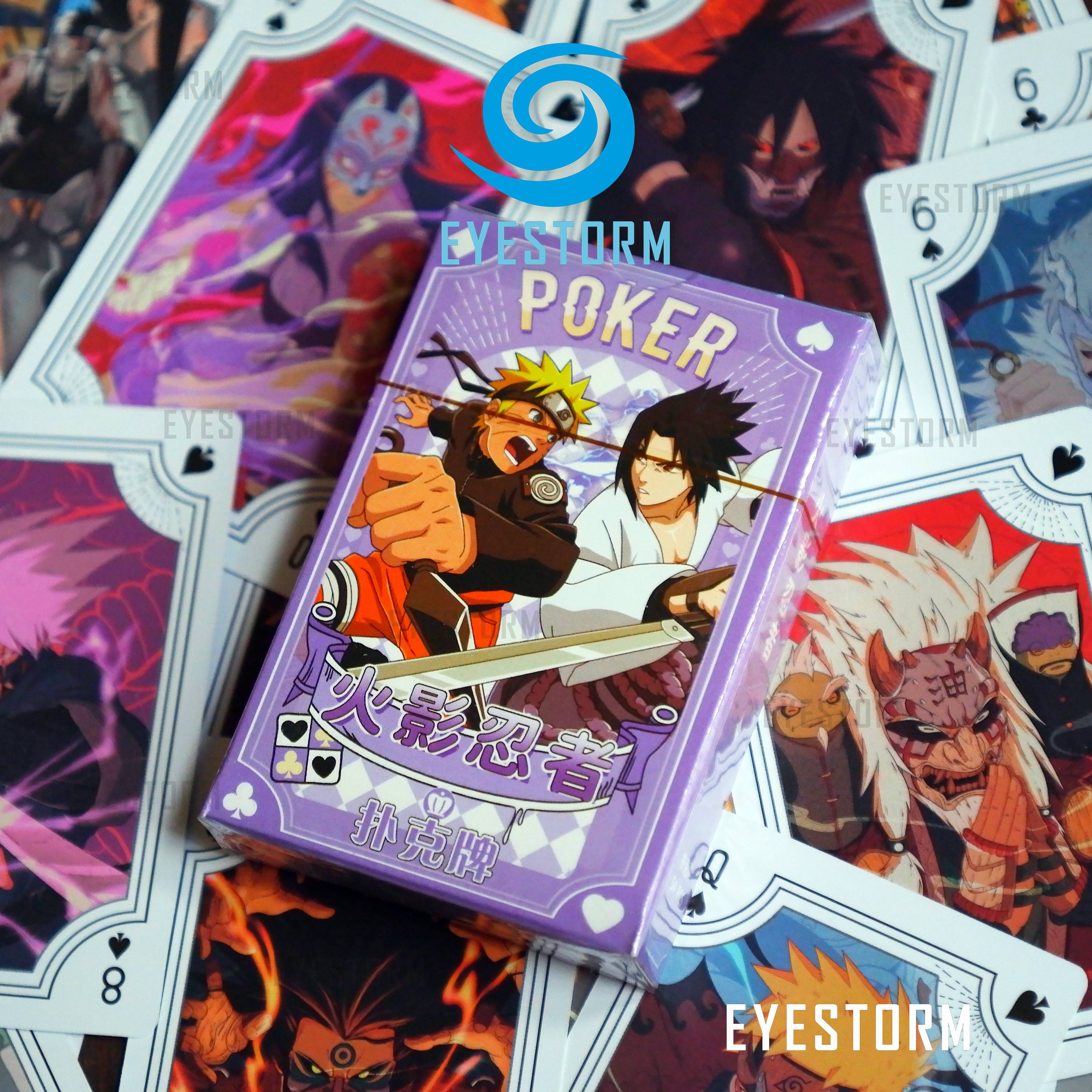 One Piece Poker Playing Cards Board Games Anime Nezuko Child Kids Children  Toys Deck Card Manga Demon Slayer/NARUTO/Conan - AliExpress