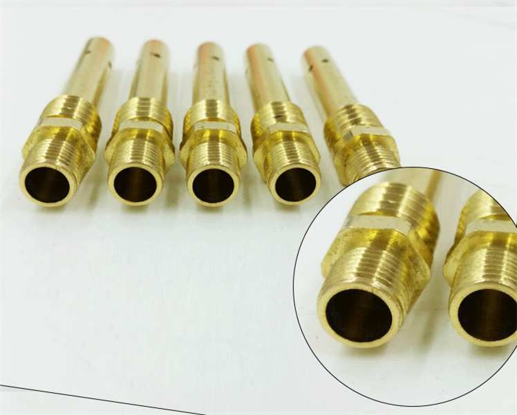 Bộ 10 Nối bép mig 350 gien ngoài đồng vàng