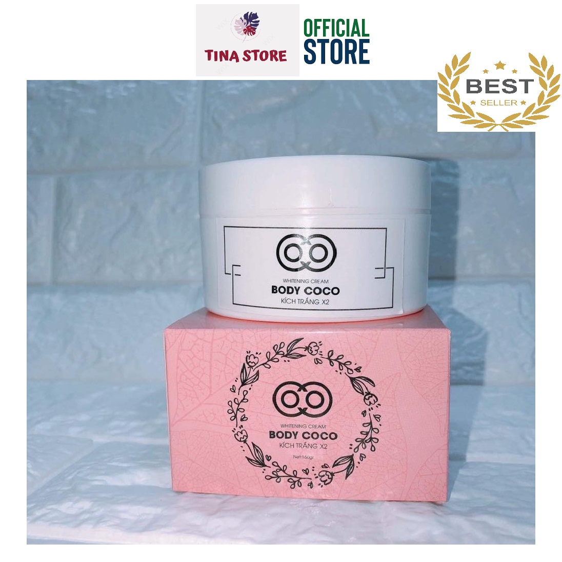 Kem Dưỡng Trắng Body Coco - Mẫu mới