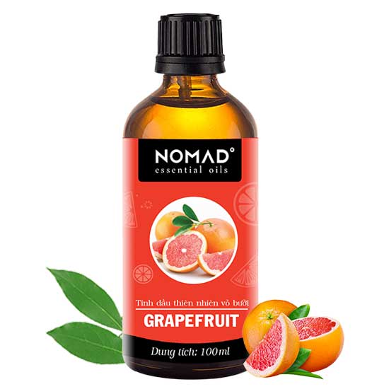 Tinh Dầu Thiên Nhiên Hương Bưởi Tươi Nomad Essential Oils Grapefruit