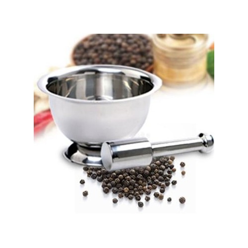Bộ cối chày inox sáng đẹp, Bộ chày và cối bằng inox cho gian bếp thêm tiện nghi và sang trọng