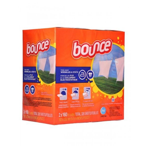 Giấy thơm quần áo bounce hàng của mỹ - qc