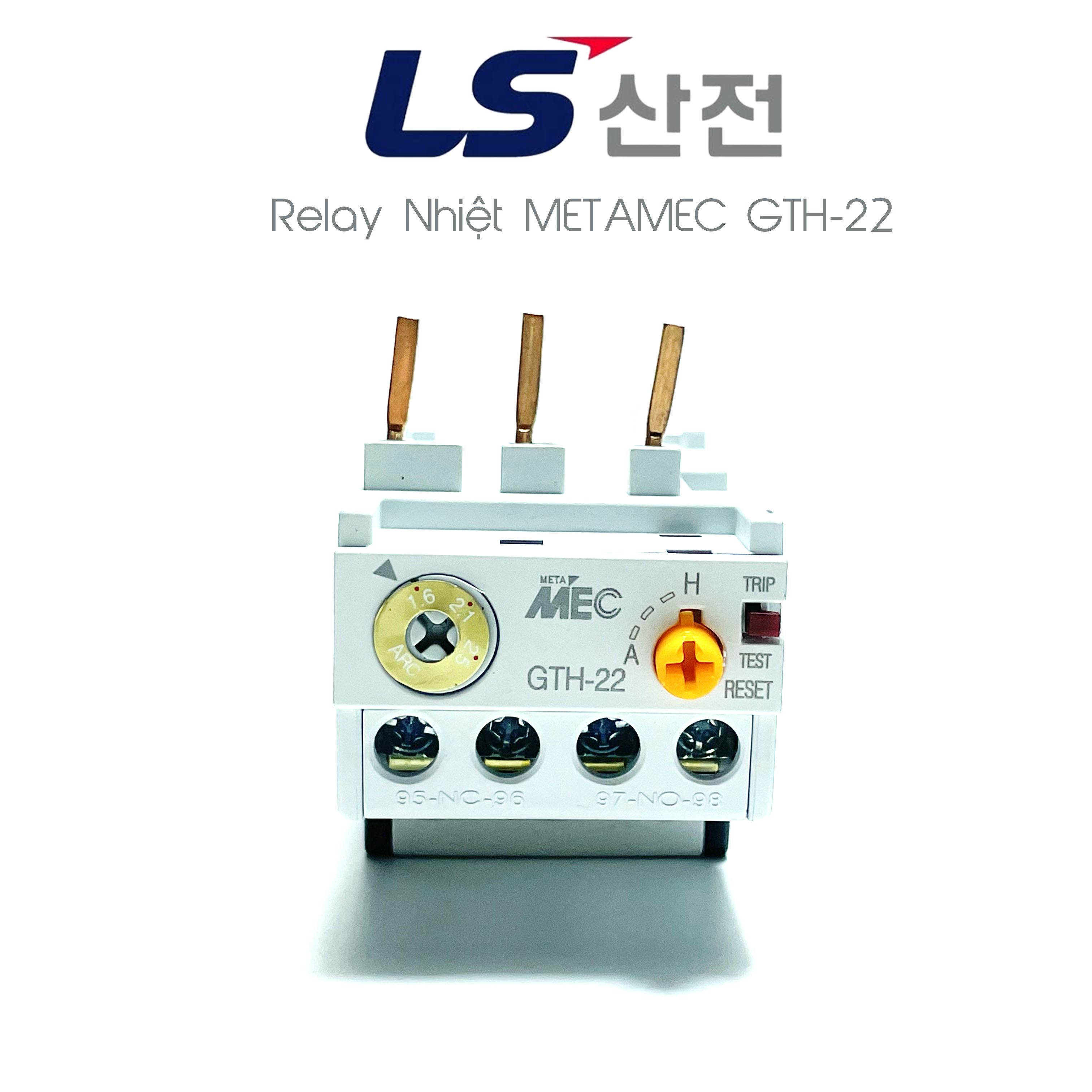 Rơ le nhiệt ls gth-22, relay nhiệt ls gth-22 cho khởi động từ gmc 9a~40a