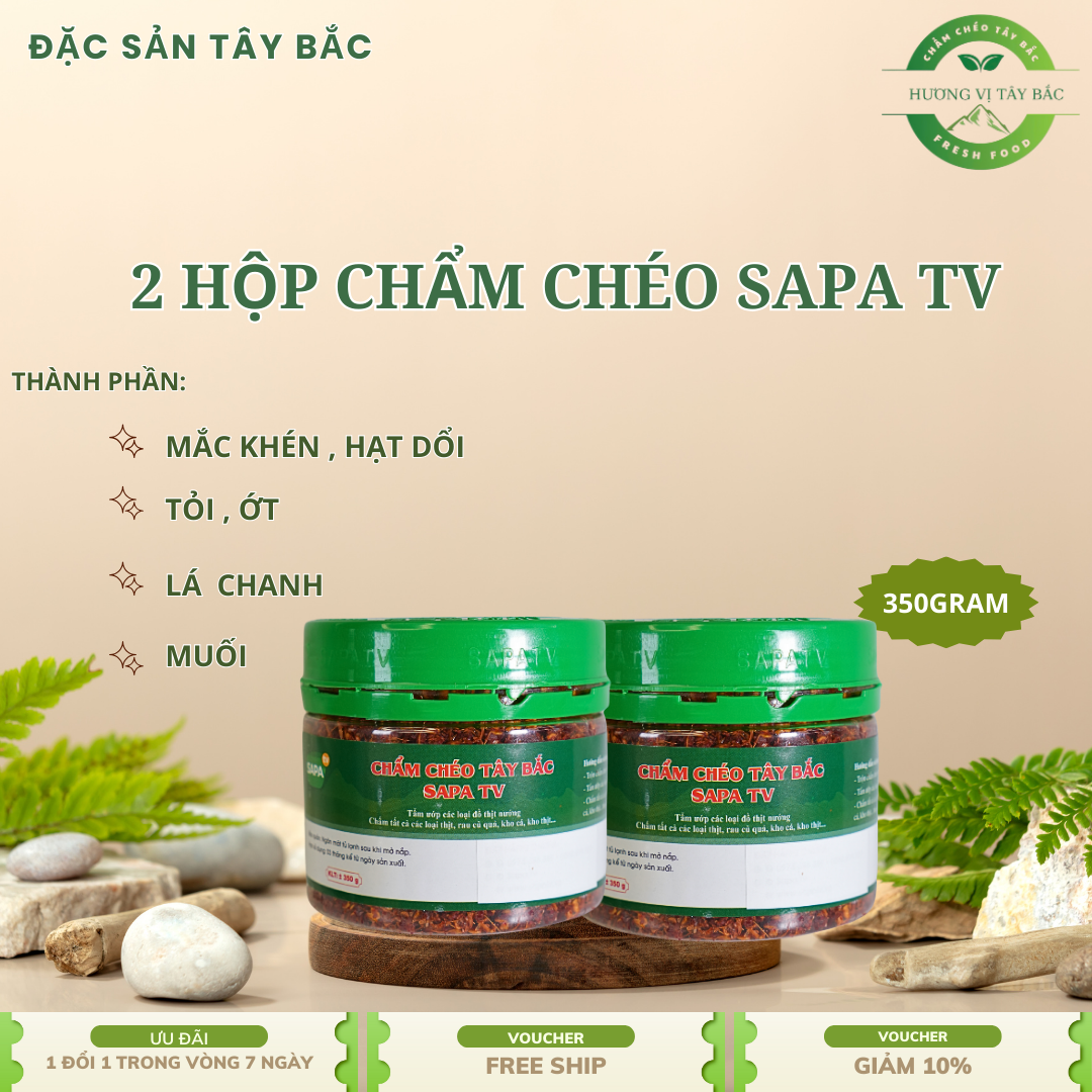  ComBo 2 Hủ Chẩm Chéo SaPa TV Đặc Sản Tây Bắc 