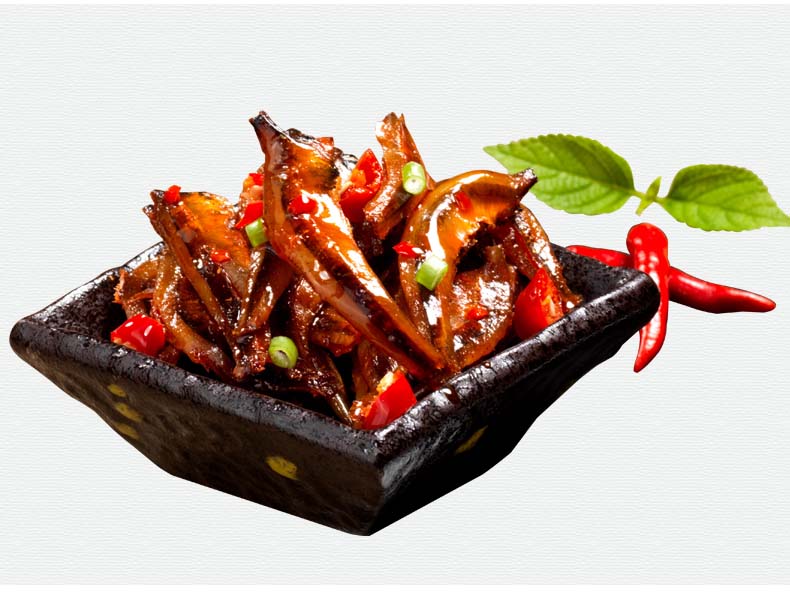 Cá cơm rim tỏi ớt, Hải sản khô - Cá cơm khô loại béo Miền Tây, mình dày, bao ngon - Hàng sạch, 100% tự nhiên, hàng Việt Nam Xuất Khẩu.1kg, 500gr, 100gr