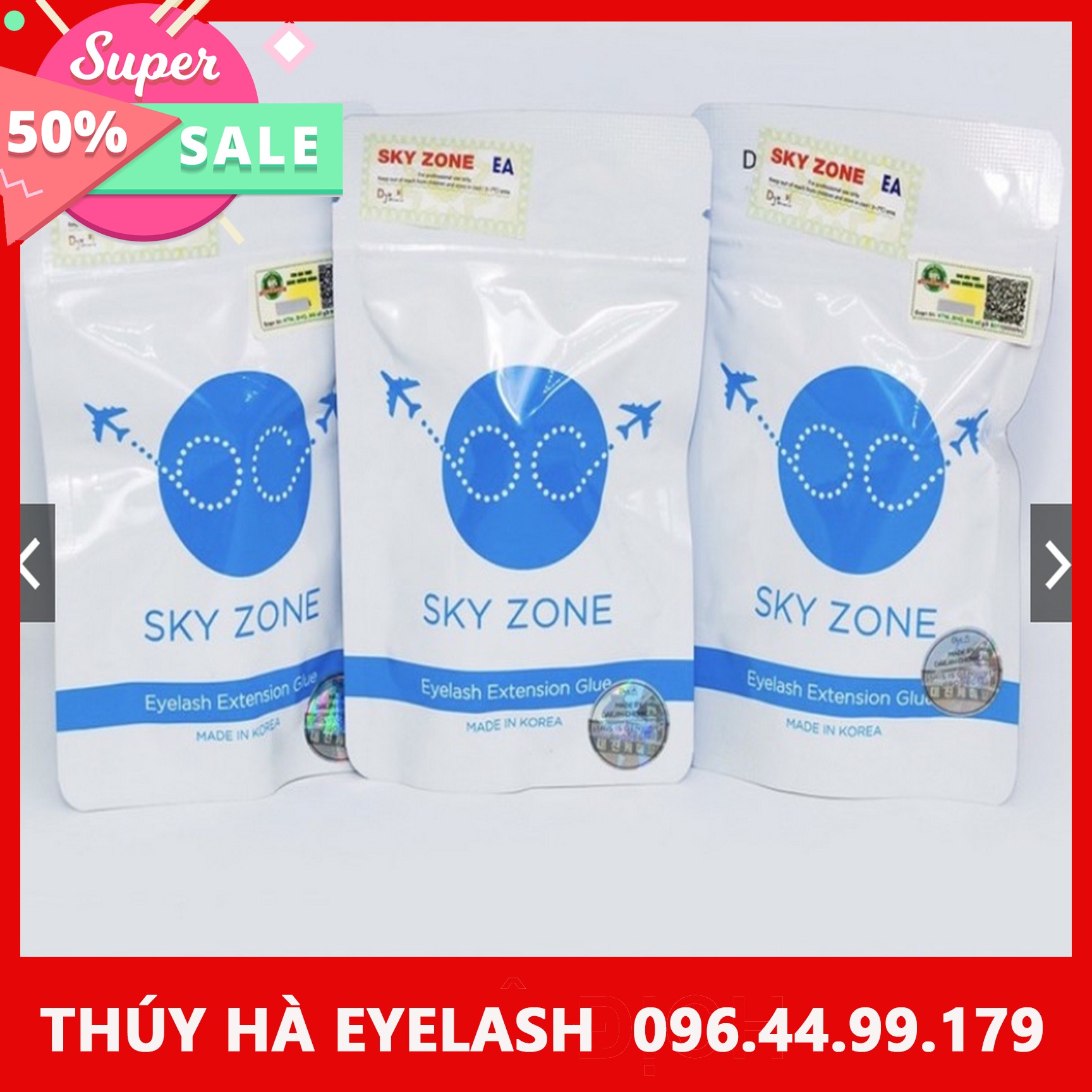 [HCM]Keo nối mi sky zone_keo nối mi_dụng cụ nối mi_THÚY HÀ