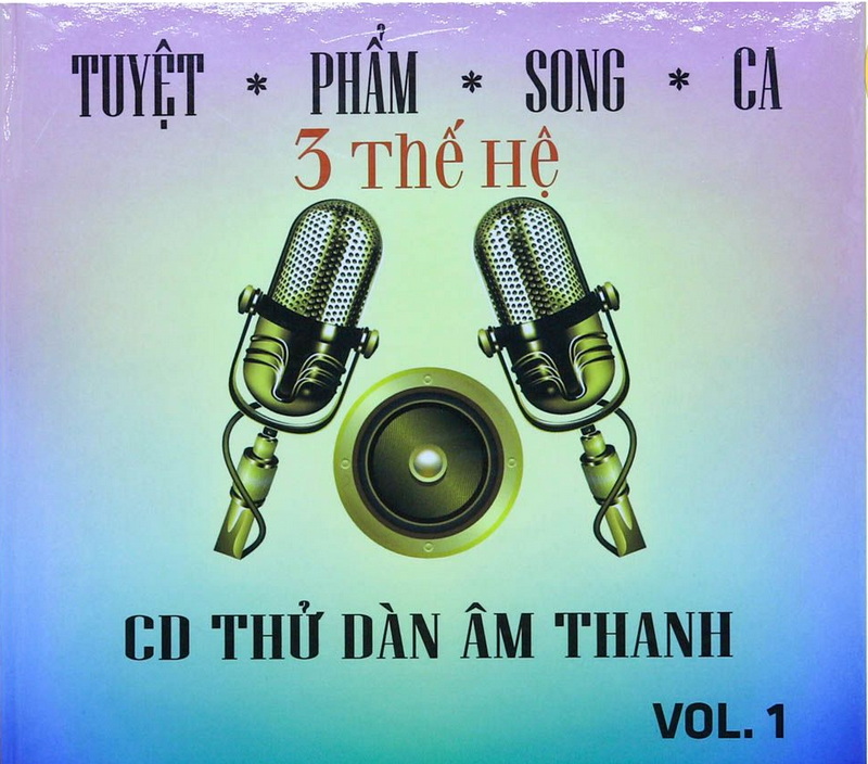 Bộ 4 đĩa cd tuyệt phẩm song ca 3 thế hệ