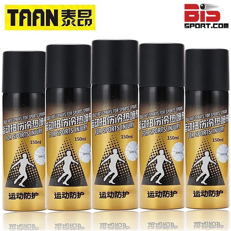 Bình xịt lạnh giảm chống chấn thương khi vận động nhiều và mạnh - chính hãng taan - không gay hại khi tiếp xúc với da