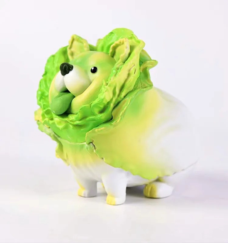 [In stock] Dòng Yêu Tinh Rau Chú Chó Bắp Cải Cùng Phong Cách Với Yêu Tinh Rau Quà Tặng Ngày Lễ Tình Nhân Đồ Trang Trí Búp Bê