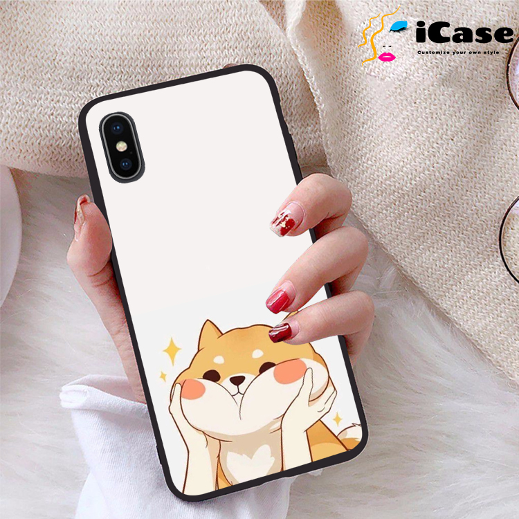 Ốp lưng iphone x viền dẻo tpu bst kawai