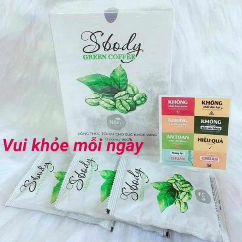 2 Hộp Cà Phê Giảm Cân sbody green