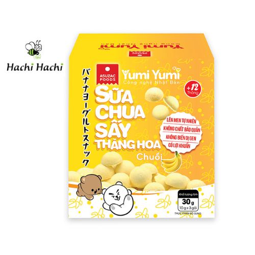 Sữa chua sấy vị chuối - Hachi Hachi Japan Shop