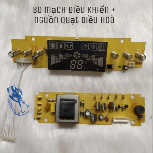 Bo mạch quạt điều hoà + nguồn hàng đẹp