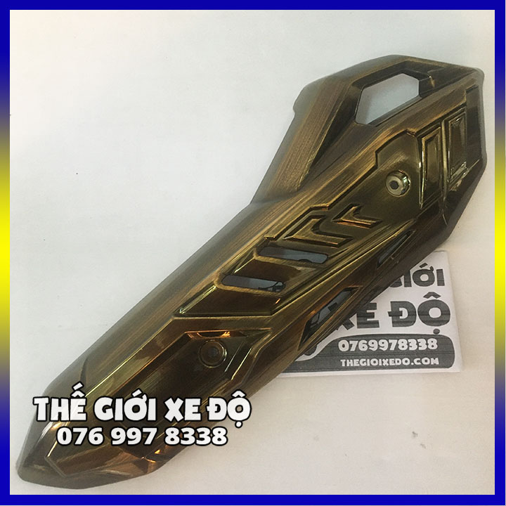 ốp pô ab 2020 vàng đồng giả cổ - che pô air blade 2020 vàng